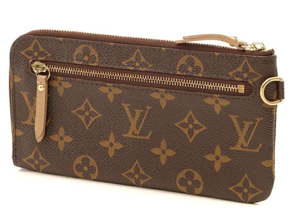 Louis Vuitton Monogram Wallet Long Complice Portefeuille Brown